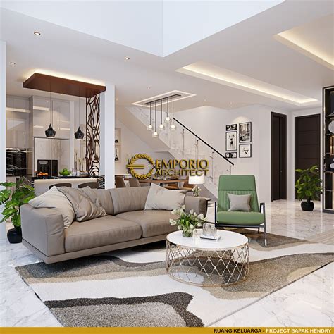 Desain Interior Rumah Modern 2 5 Lantai Bapak Hendry Di Jakarta Desain