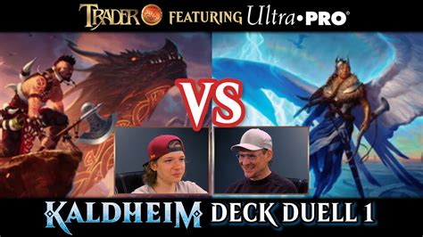 Mtg Kaldheim Deck Duell Engel Vs Aggro Magic The Gathering Deutsch