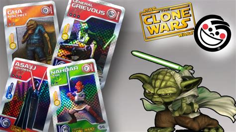 Tarjetas Star Wars The Clone Wars Sabritas Youtube