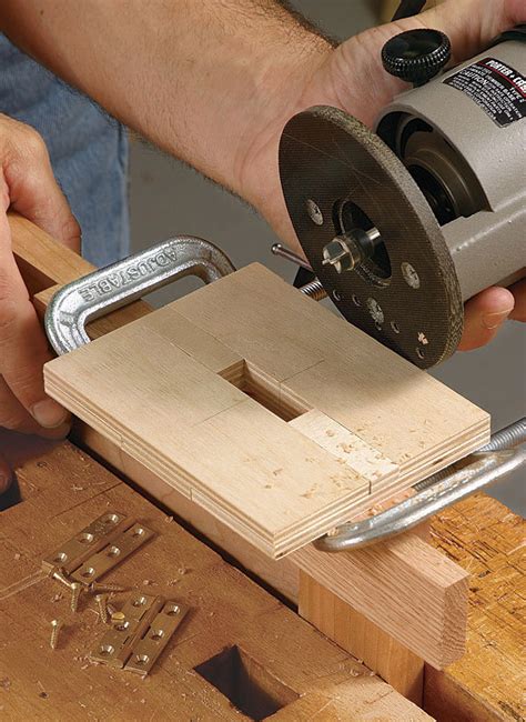 How To Cut Out Door Hinges With A Router