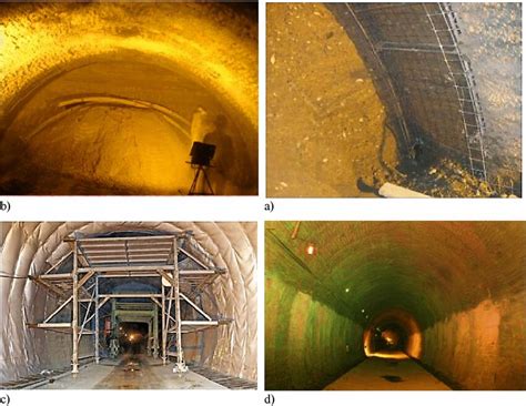 Sequential Stages Of The Metro Tunnels Construction Operations Under