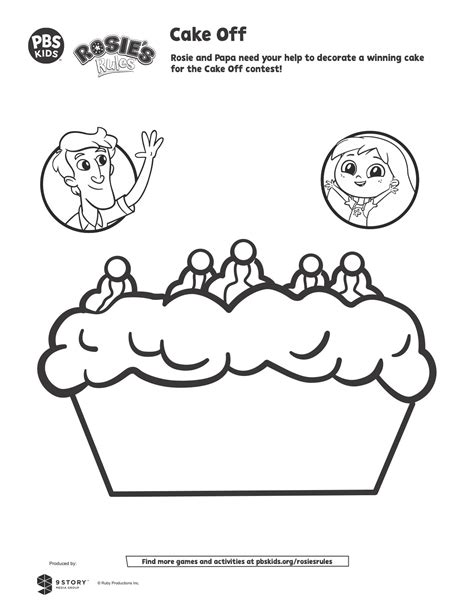 Rosies Rules Coloring Page Printable Ready For Download