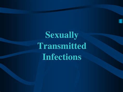 Sexually Transmitted Infections