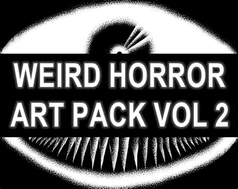 Weird Horror Art Pack 2 by Roque Romero