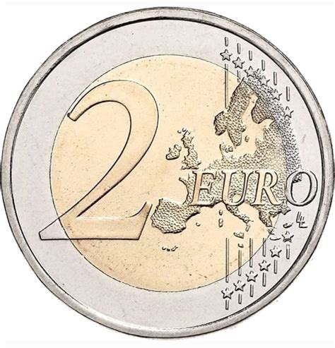 Moeda De Euros Comemorativa Espanha Mudan A De Rei R