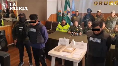 Presentan a los presuntos autores de un homicidio en cercanías del