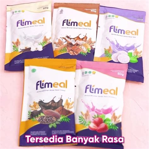 Jual Flimeal Ecer 1 Sachet Meal Replacement Flimty Meal Susu