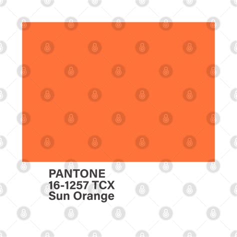 Pantone 16 1257 TCX Sun Orange Pantone 16 1257 Tcx Sun Orange T