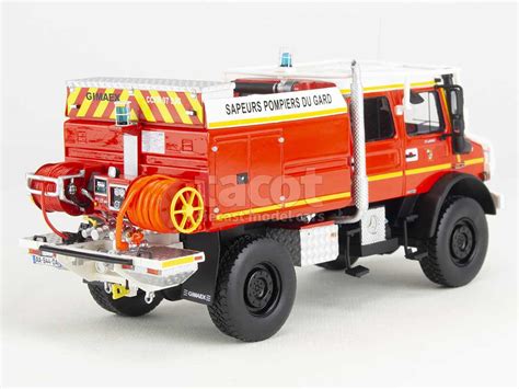 Mercedes Unimog U5000 Gimaex Pompiers Alerte 1 43 Autos