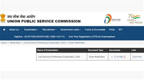 Upsc Cse 2024 Notification Out Register Yourself For Civil Services