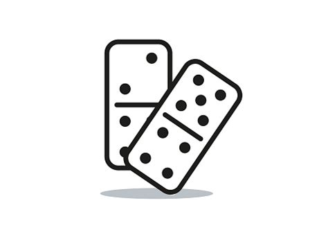 Domino Game Stock Illustration - Download Image Now - Black Color ...