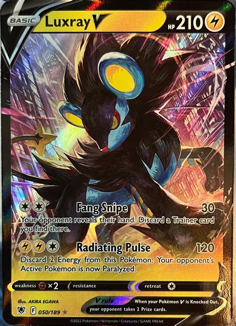 Luxray V Prices Pokemon Astral Radiance Pokemon Cards