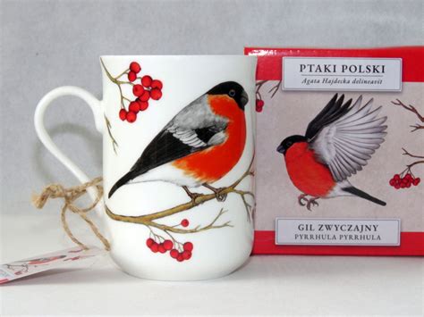 Kubek Porcelanowy Gil Ptaki Polski By Agata Hajdecka Ml Mcp Inny