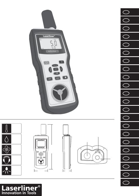 Laserliner Multitest Master Handleiding Nederlands Pagina S