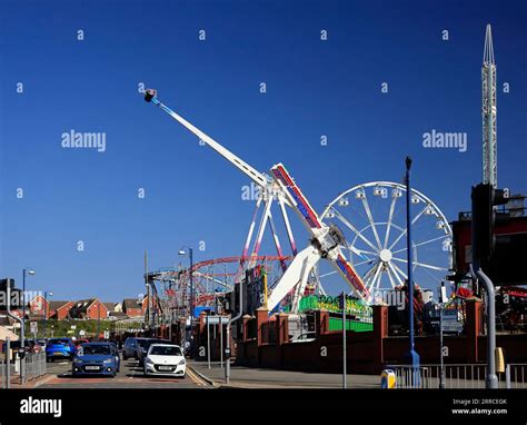 Fun Fair Barry Island Pleasure Park Sept 2023 Aerospace Ride