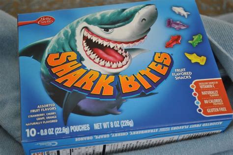 Shark Bites | Snacks, Lunch box, Fruit flavored