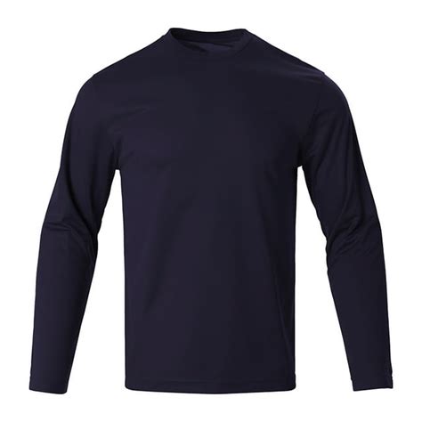 Aidice Long Sleeve Shirts For Men Crewneck Quick Drying Stretch