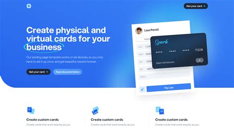 FinTech Landing Page Template Tailkits