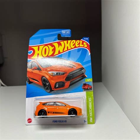 Hot Wheels Toys 222 Hot Wheels Ford Focus Rs 4250 Hw Hatchbacks 35 Orange Poshmark