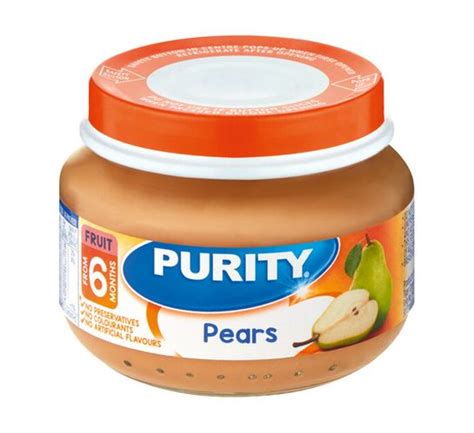 Purity 1st Foods Pear 24 X 80ml Infant Ready To Eat Ready To Eat