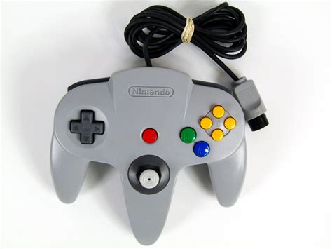 Gray Controller Nintendo 64 N64 Retromtl