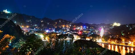 Panoramic View Of Kandy City, Sri Lanka — Stock Photo © saman527 #99185912