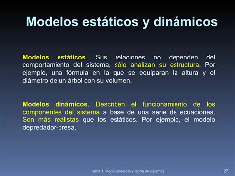 El medio ambiente y la teoría de sistemas PPT