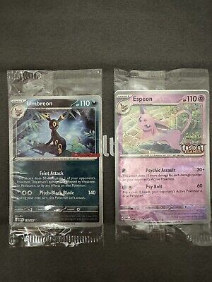 Sealed Espeon Umbreon Obsidian Flames Best Buy