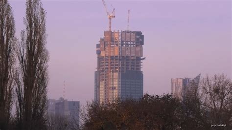 Warszawa Warsaw Varso Tower Z Pola Mokotowskiego View Of The Varso