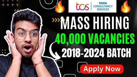 Biggest Hiring Tcs Mass Hiring Nqt