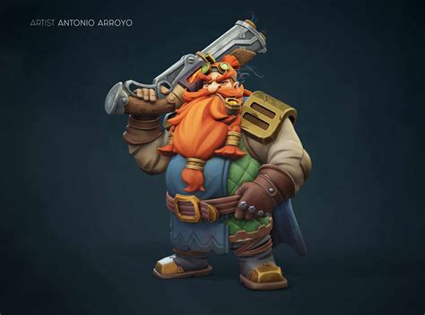 Dwarf Musketeer - ZBrushCentral