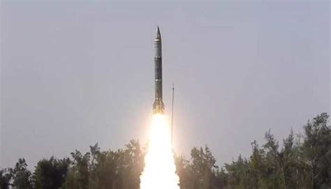 India successfully carries out test launch of Prithvi-II missile ...