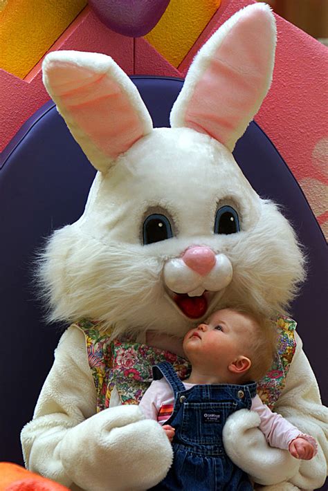 Easter Bunny Photos At Malls And Shopping Plazas Through The Years