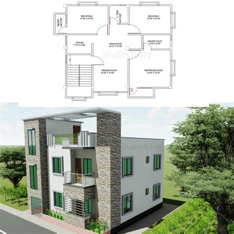 Modern House Design Storey Siraj Tech