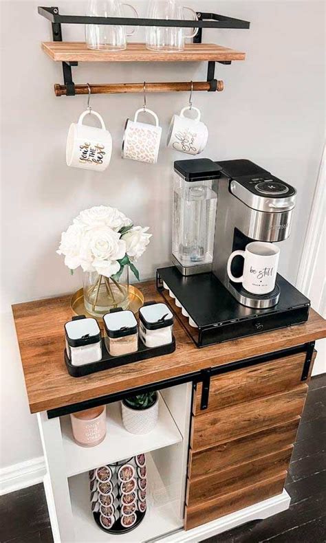 Ideas Para Armar Tu Estaci N De Caf En Casa Coffee Bar Home Home