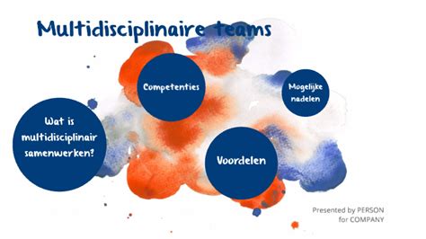 Multidisciplinair Samenwerken Voordelen