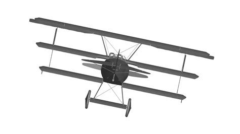 Fokker DR1 Model - TurboSquid 1987089