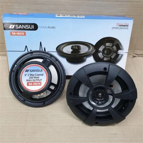 Speaker Sansui 6 Inch Speaker Coaxial Sansui 1621S 6 Inch Lazada