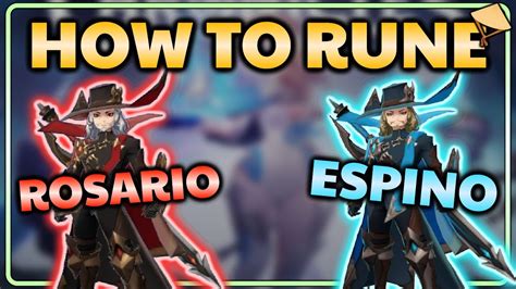 HOW TO RUNE ESPINO ROSARIO Water And Fire Vampire Hunters