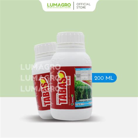 Herbisida Tabas 400sc 200ml 100ml 50ml Natrium Bispiribak Pembasmi