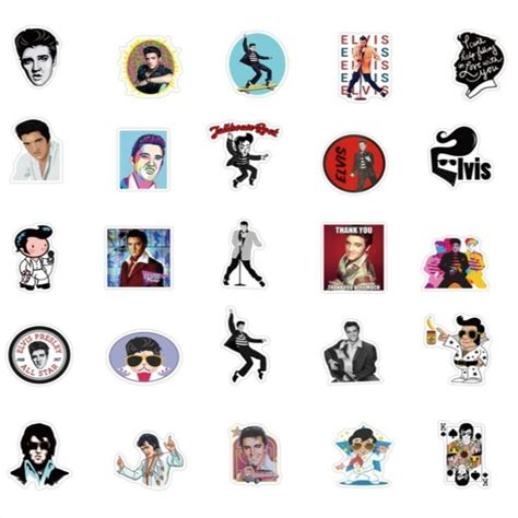 Elvis Presley Stickers