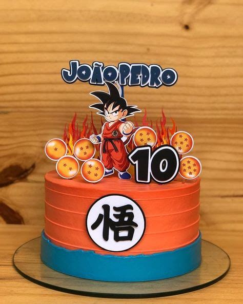 Arriba 70 Imagen Pastel Goku Sencillo Abzlocal Mx