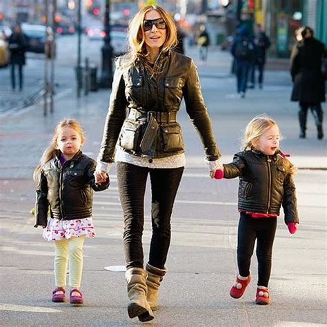 Sarah Jessica Parker and Kids Wear Leather in NYC - Reel Life With Jane