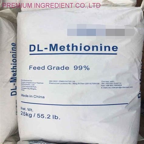 Buy Dl Methionine Usp Feed Grade Usp Aji Fcc Ep Grade From Premium