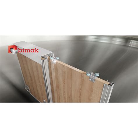 Bimak Nova Sliding Door Kit Colour Silver 4 Doors 4m Tracks