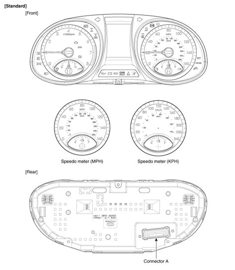 Hyundai Santa Fe Dm Instrument Cluster Components And Components