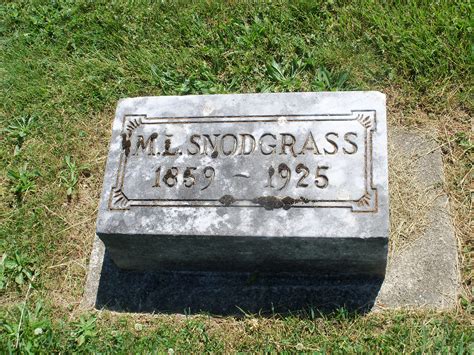 Martin Luther Snodgrass 1859 1925 Find A Grave äreminne