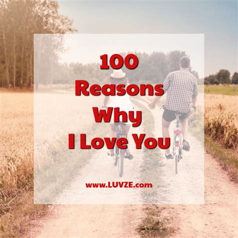 100 Reasons Why I Love You