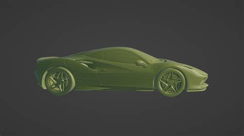 Stl File Ferrari F8 Tributo 2020 🇮🇹・3d Printing Design To Download・cults