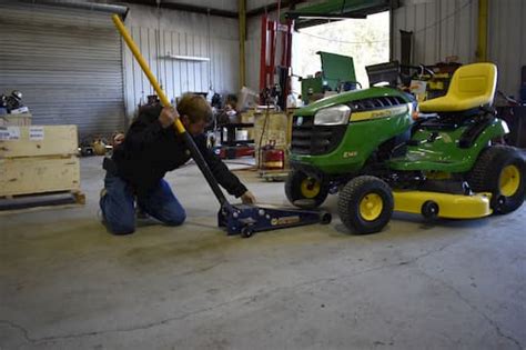 Homemade Riding Lawn Mower Lift Homemade Ftempo